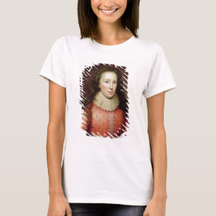 Camiseta Retrato de uma mulher, identificado tradicional