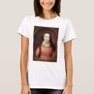 Camiseta Retrato de uma mulher, identificado tradicional
