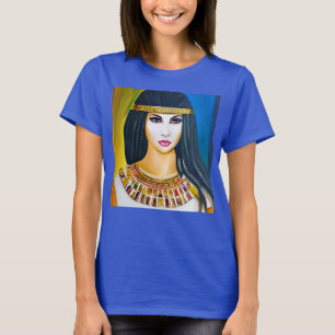 Camiseta Retrato de uma Princesa Egípcia Tee Feminina