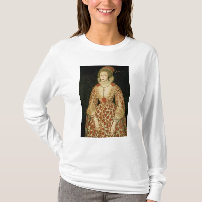 Camiseta Retrato de uma senhora, 1619 (Frente)