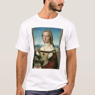 Camiseta Retrato de uma senhora com um unicórnio, c.1505-6