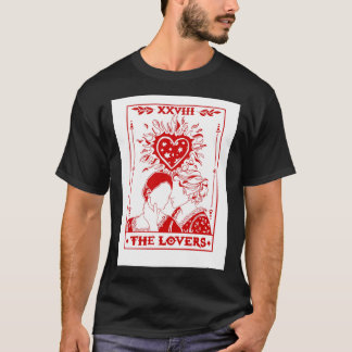 Camiseta Retrato de uma Senhora em Fogo - Design de Cartão