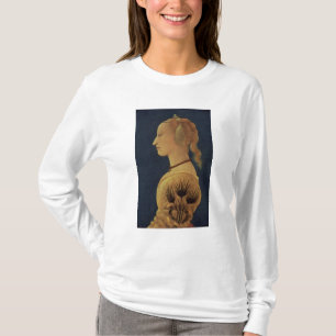 Camiseta Retrato de uma senhora no amarelo, c.1465