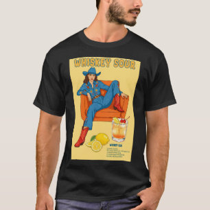 Camiseta Retrato de Veado Elegante Arte Animal Boho Cottage