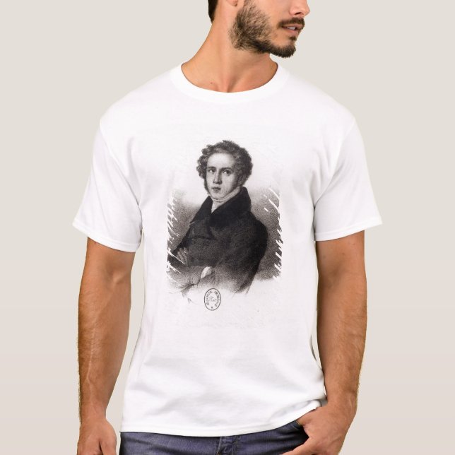 Camiseta Retrato de Vincenzo Bellini (Frente)
