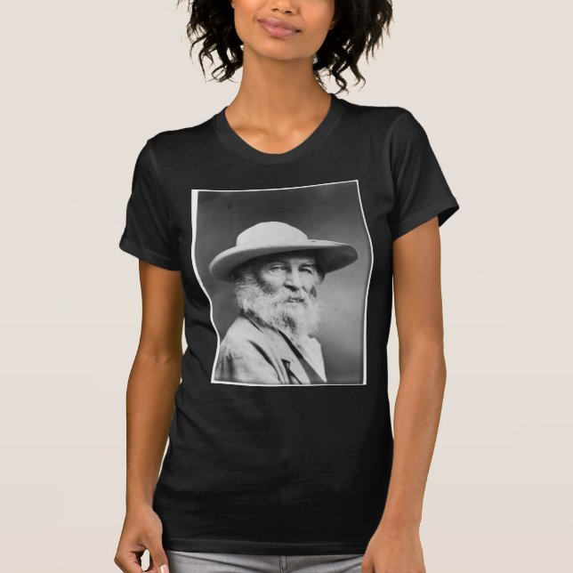 Camiseta Retrato de Walt Whitman a.k.a. A foto do quacre (Frente)