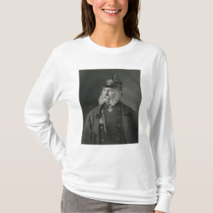 Camiseta Retrato de William mim rei de Prússia