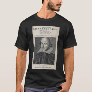 Camiseta Retrato de William Shakespeare