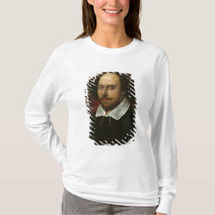Camiseta Retrato de William Shakespeare c.1610
