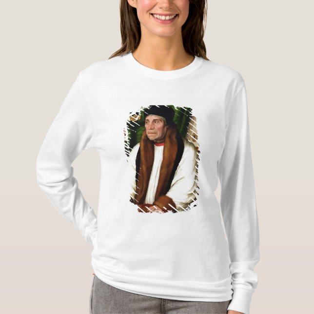 Camiseta Retrato de William Warham (Frente)