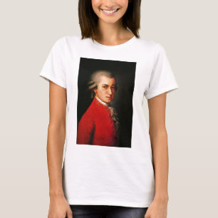 Camiseta Retrato de Wolfgang Amadeus Mozart