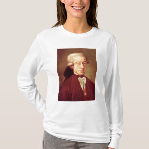 Camiseta Retrato de Wolfgang Amadeus Mozart depois de 1770