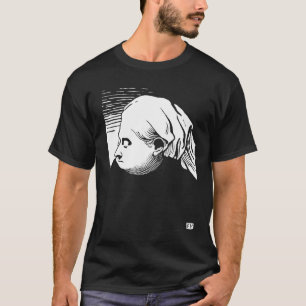 Camiseta Retrato de Woodcut da Rainha Vitória
