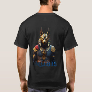 Camiseta Retrato deus de Anubis, estilo de arte de Nft