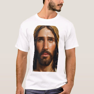 Camiseta Retrato divino de Jesus