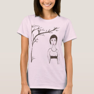 Camiseta Retrato do arroz de Jane Austen