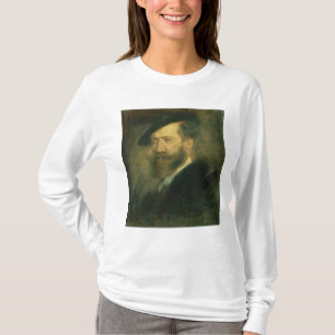 Camiseta Retrato do artista Wilhelm Busch, c.1878