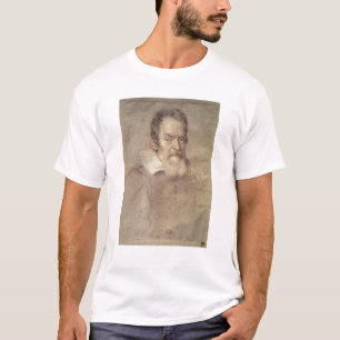 Camiseta Retrato do astrónomo de Galileo Galilei