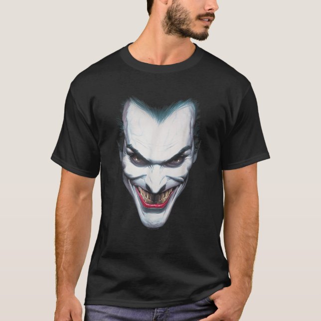 Camiseta Retrato do Batman Joker (Frente)