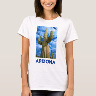 Camiseta Retrato do cacto Saguaro, Arizona