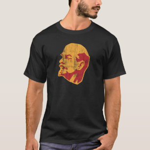 Camiseta retrato do cccp de Vladimir Lenin