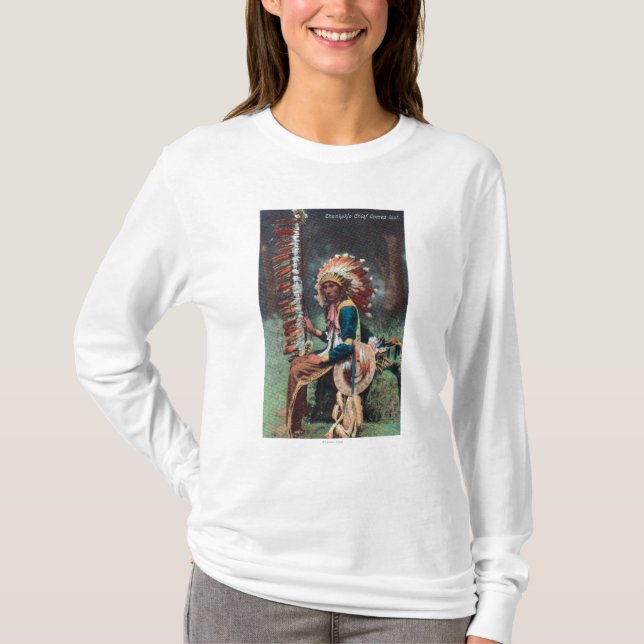 Camiseta Retrato do chefe de Ehankekle (Frente)
