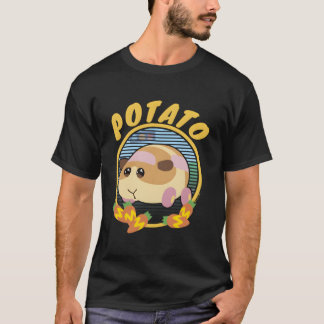 Camiseta Retrato do Círculo de Batata Pui Pui Molcar
