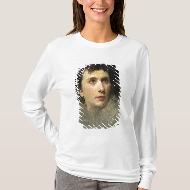 Camiseta Retrato do compositor Pyotr Ilyich (Frente)