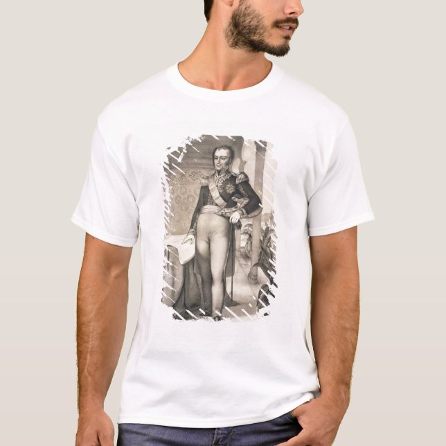 Camiseta Retrato do Comte de Bourmont (1773-1846), COM (Frente)