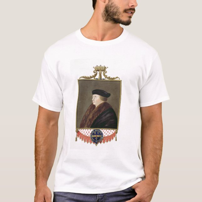 Camiseta Retrato do conde das ISTs de Thomas Cromwell (Frente)