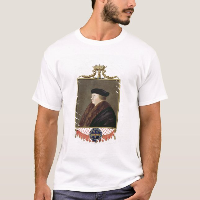Camiseta Retrato do conde das ISTs de Thomas Cromwell (Frente)
