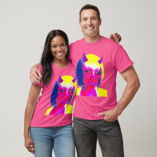 Camiseta Retrato do Demônio PopArt