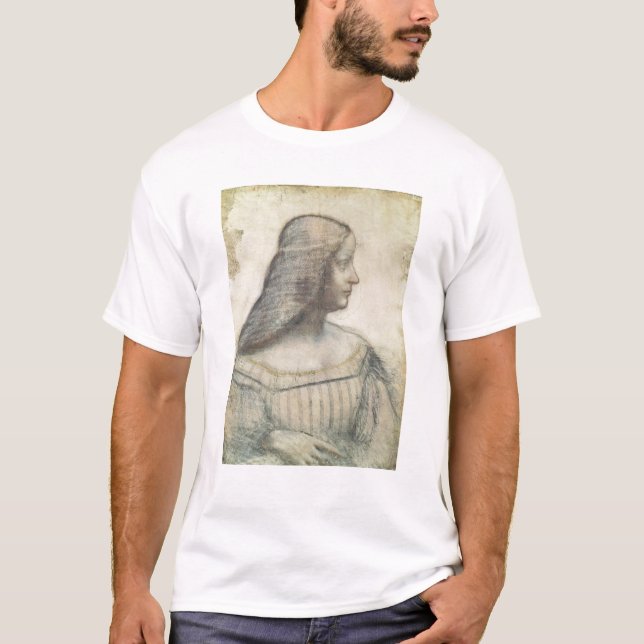 Camiseta Retrato do d'Este de Isabella (Frente)