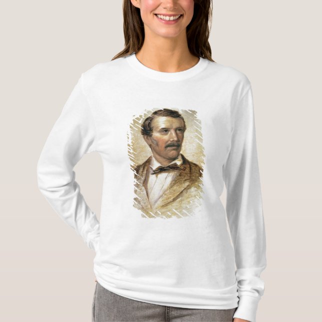 Camiseta Retrato do Dr. David Livingstone (Frente)
