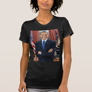 Camiseta Retrato do Gabinete Oval, Obama Barack Presidente