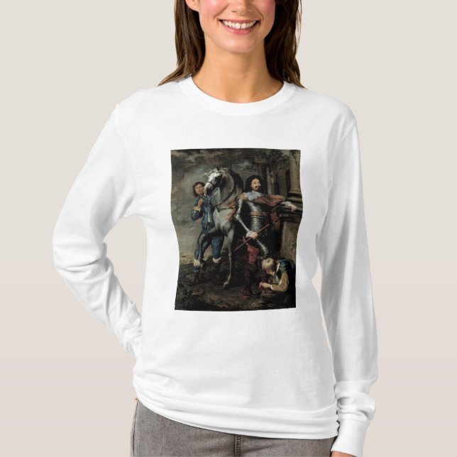 Camiseta Retrato do general Ottavio Piccolomini (Frente)
