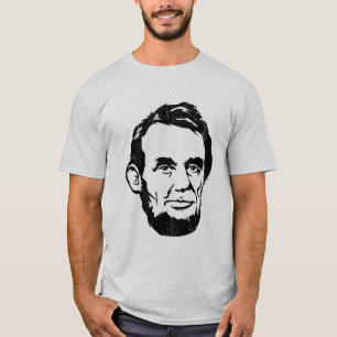 Camiseta retrato do gigante de Abraham Lincoln