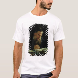 Camiseta Retrato do lev Tolstoy