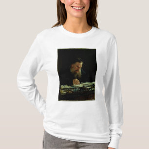 Camiseta Retrato do lev Tolstoy