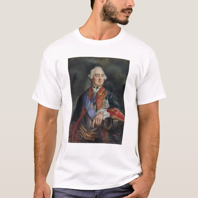 Camiseta Retrato do matemático Leonhard Euler (Frente)