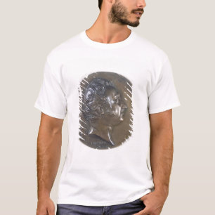 Camiseta Retrato do medalhão de Gioacchino Rossini 1829