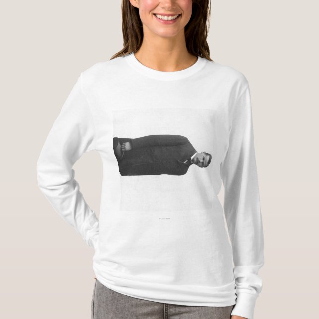 Camiseta Retrato do miúdo de Harry Longabaugh "Sundance" (Frente)