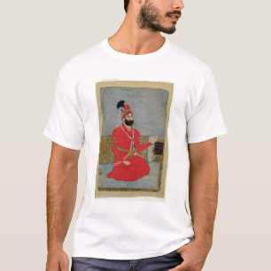 Camiseta Retrato do nadir Shah Afshar de Persia (1688-1747