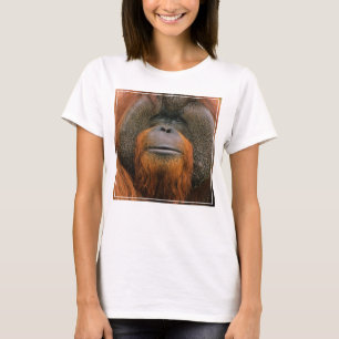 Camiseta Retrato do Orang-utango macho, Geórgia, EUA