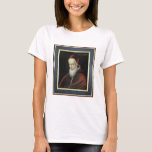 Camiseta Retrato do Papa Pio V (1504-72) (óleo na canvas)