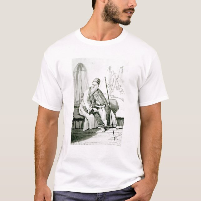 Camiseta Retrato do Pasha de Ali de Yannina (Frente)