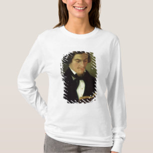 Camiseta Retrato do poeta Heinrich Heine 1842