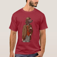 Retrato do Red Setter Rider