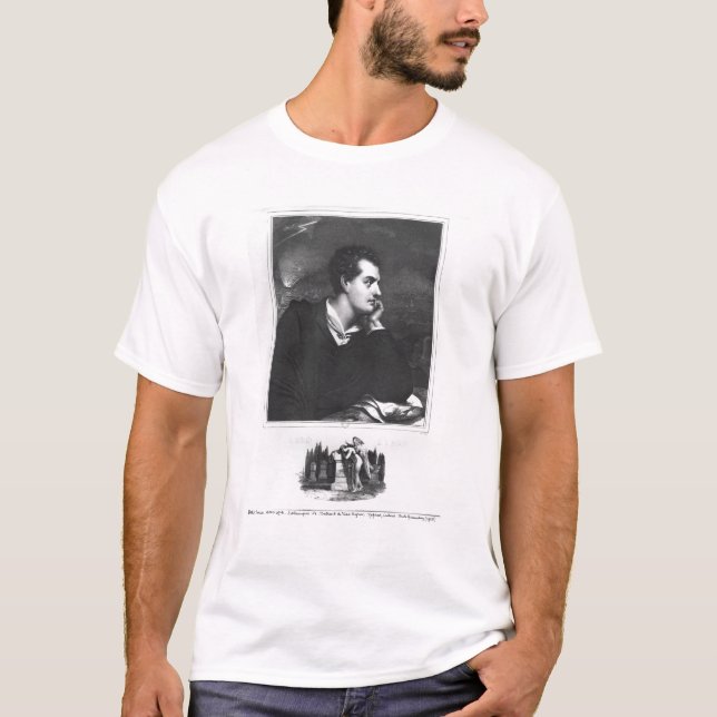 Camiseta Retrato do senhor Byron (Frente)