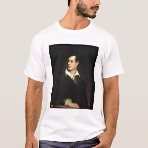 Camiseta Retrato do senhor Byron (1788-1824) (óleo em